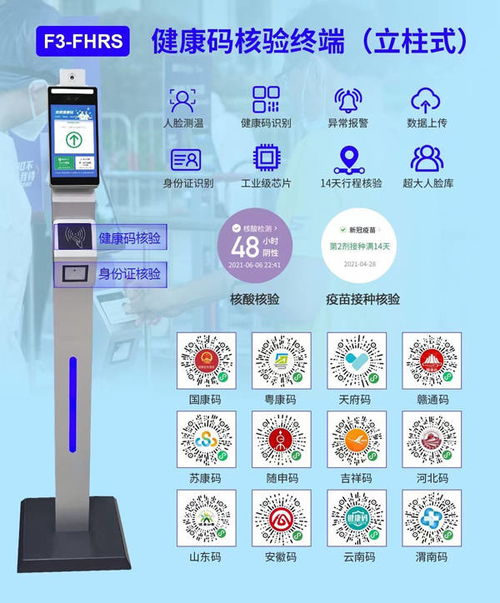融合物聯網技術的新一代防疫核驗系統 健康碼、測溫與人臉識別的智能聯動